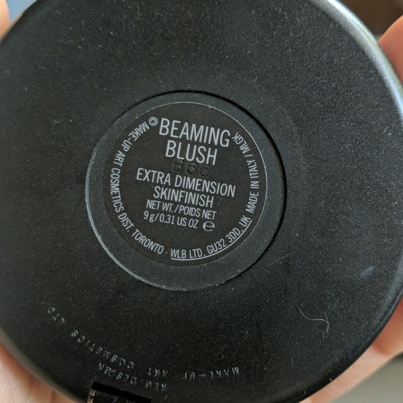 MAC Cosmetics Makeup Mac Beaming Blush Extra Dimension Highlighter
